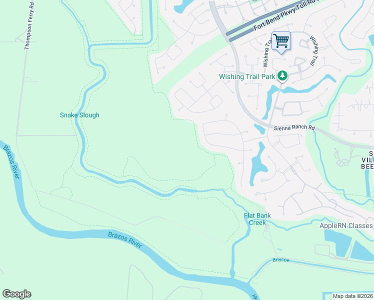 map of restaurants, bars, coffee shops, grocery stores, and more near 7201-7299 Thompsons Ferry Road in Sugar Land