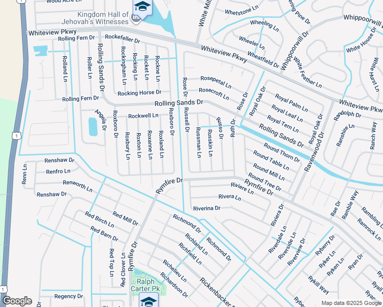 map of restaurants, bars, coffee shops, grocery stores, and more near 33 Russell Dr in Palm Coast