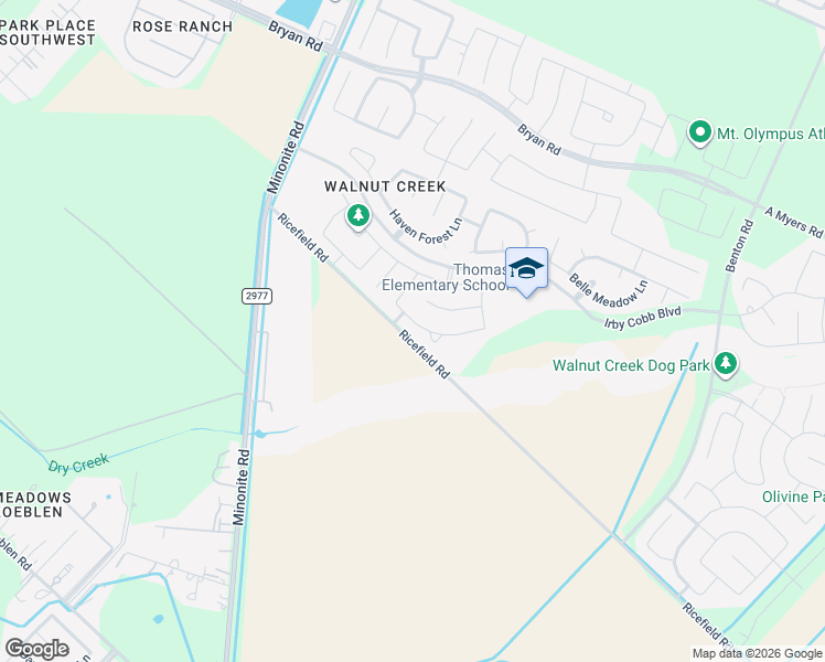 map of restaurants, bars, coffee shops, grocery stores, and more near 6730 Trinity Trail Lane in Richmond