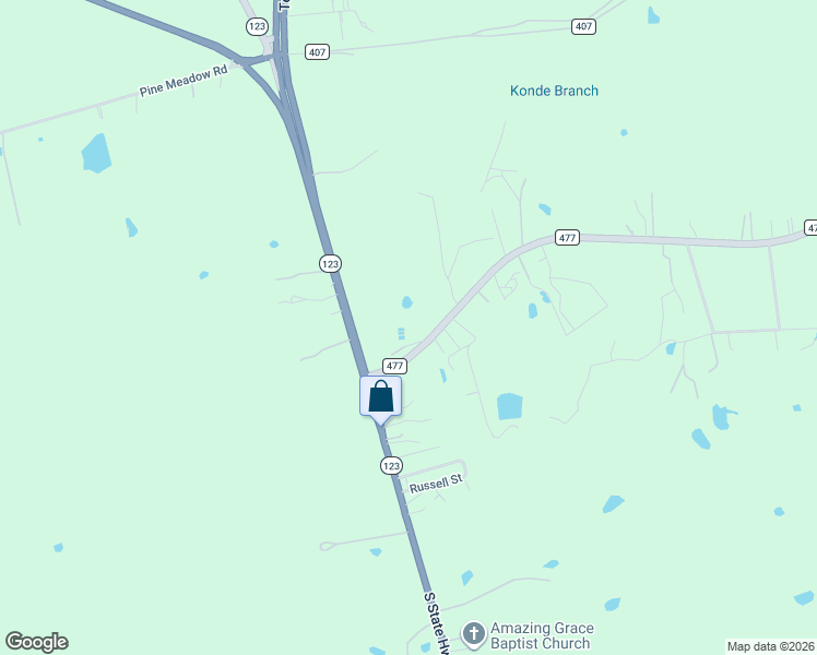 map of restaurants, bars, coffee shops, grocery stores, and more near 151 Bell Road in Seguin