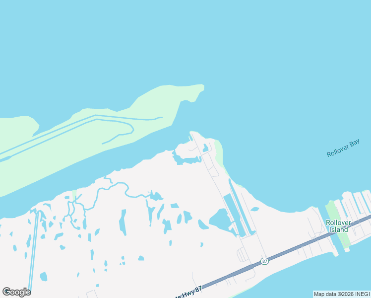 map of restaurants, bars, coffee shops, grocery stores, and more near 1682 Hamilton Avenue in Bolivar Peninsula