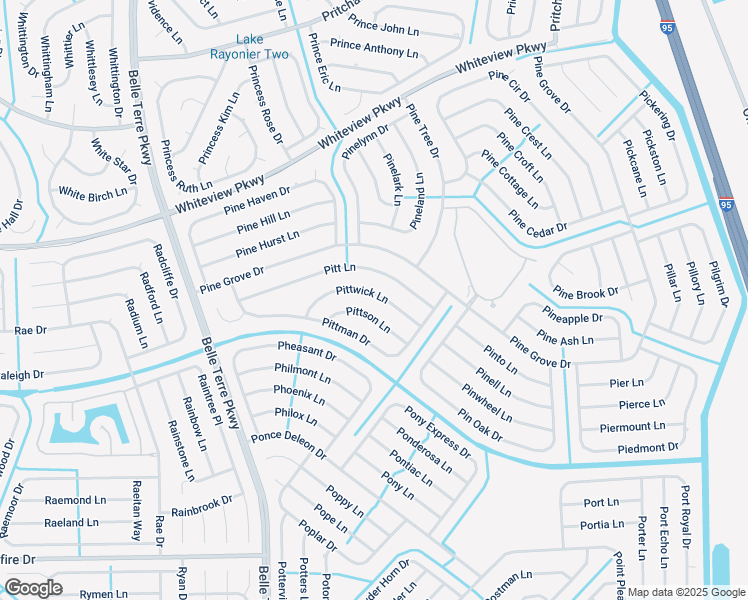 map of restaurants, bars, coffee shops, grocery stores, and more near 25 Pittwick Lane in Palm Coast