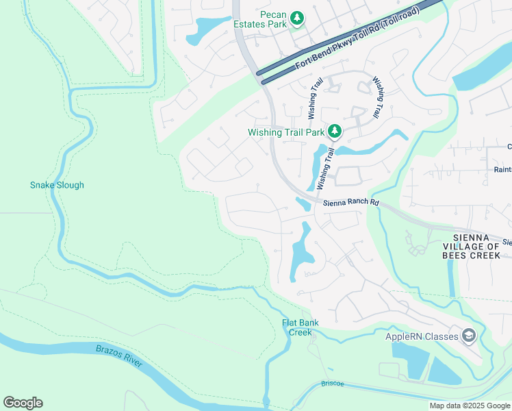map of restaurants, bars, coffee shops, grocery stores, and more near 51 Adrianna Path Drive in Missouri City