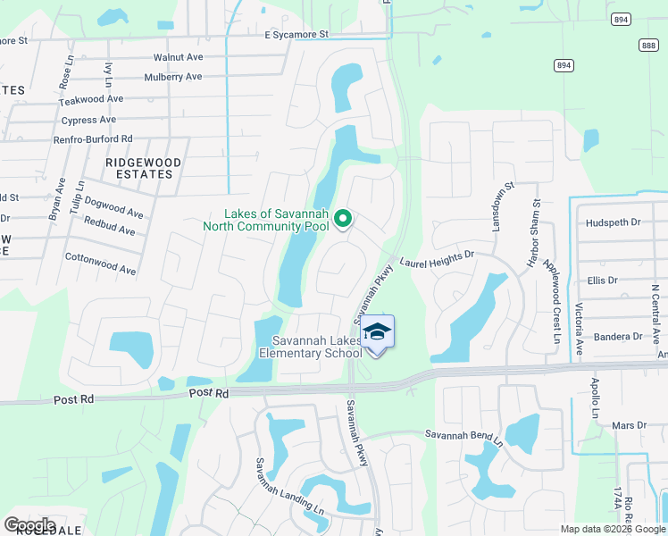 map of restaurants, bars, coffee shops, grocery stores, and more near 4818 Timber Gate Court in Rosharon