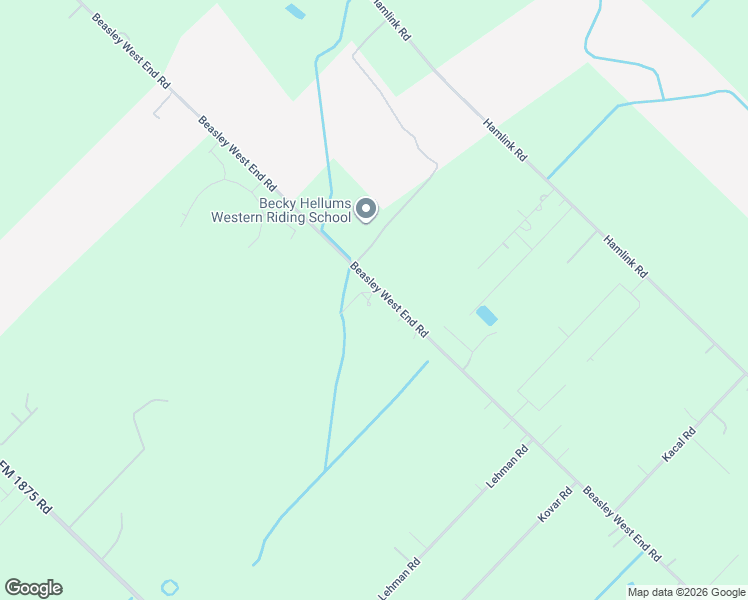 map of restaurants, bars, coffee shops, grocery stores, and more near 1923 Beasley West End Road in Beasley