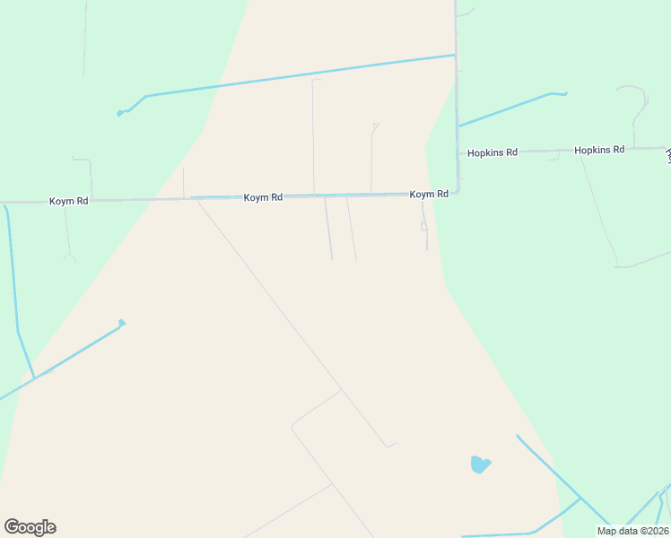 map of restaurants, bars, coffee shops, grocery stores, and more near 10815 Koym Road in Beasley