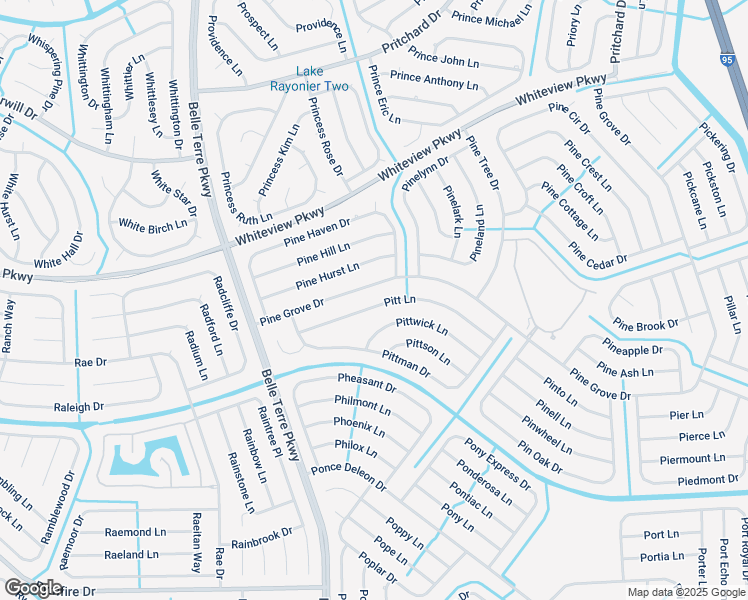 map of restaurants, bars, coffee shops, grocery stores, and more near 27 Pitt Lane in Palm Coast