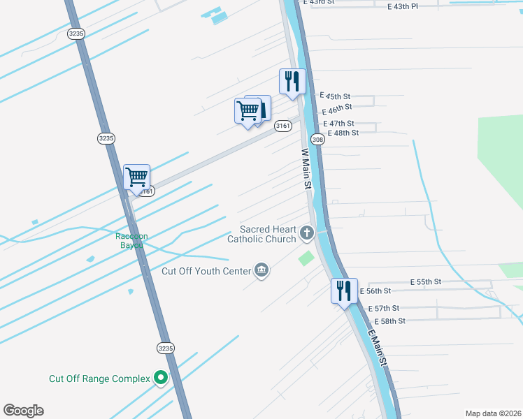 map of restaurants, bars, coffee shops, grocery stores, and more near 128 West 74th Street in Cut Off