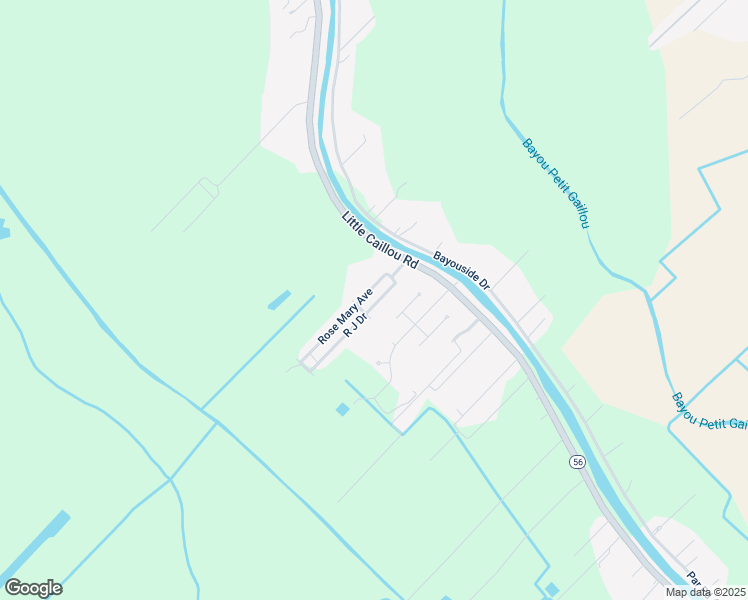 map of restaurants, bars, coffee shops, grocery stores, and more near 207-299 Rose Mary Avenue in Chauvin