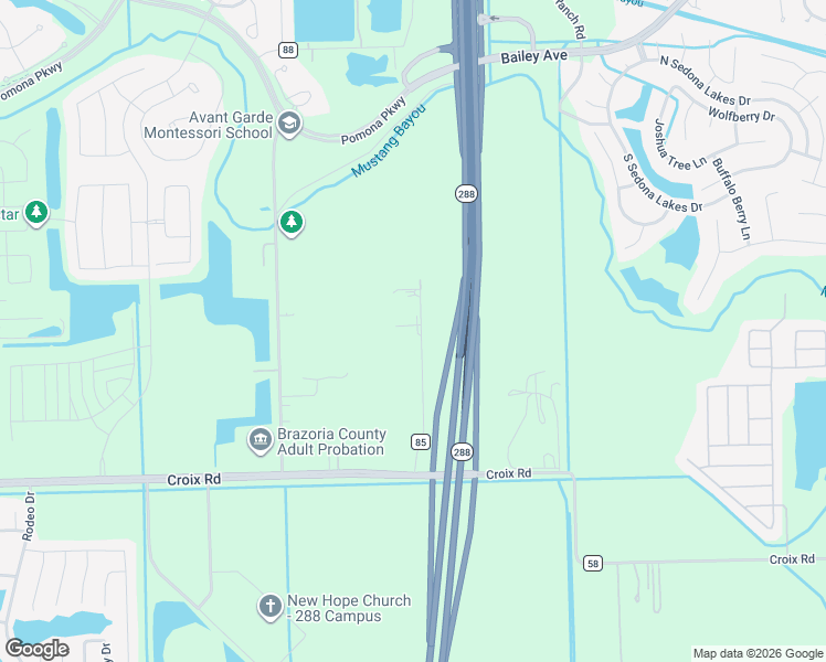 map of restaurants, bars, coffee shops, grocery stores, and more near 4810 Laigle Road in Manvel