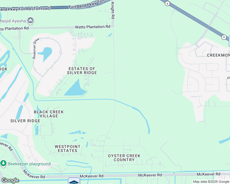 map of restaurants, bars, coffee shops, grocery stores, and more near Knight Road in Fresno