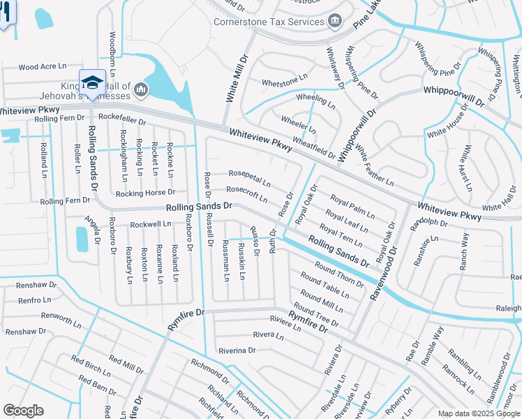 map of restaurants, bars, coffee shops, grocery stores, and more near 108 Rolling Sands Drive in Palm Coast