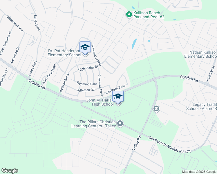 map of restaurants, bars, coffee shops, grocery stores, and more near 14502 Clementine Court in San Antonio