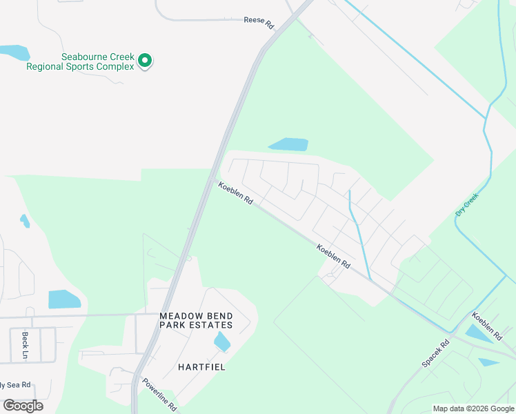 map of restaurants, bars, coffee shops, grocery stores, and more near 5565 Koeblen Road in Richmond
