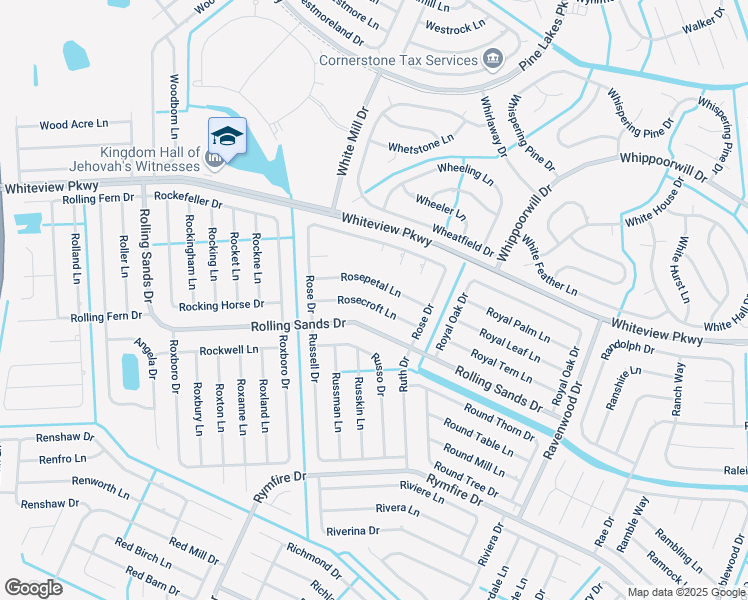 map of restaurants, bars, coffee shops, grocery stores, and more near 26 Rose Petal Lane in Palm Coast