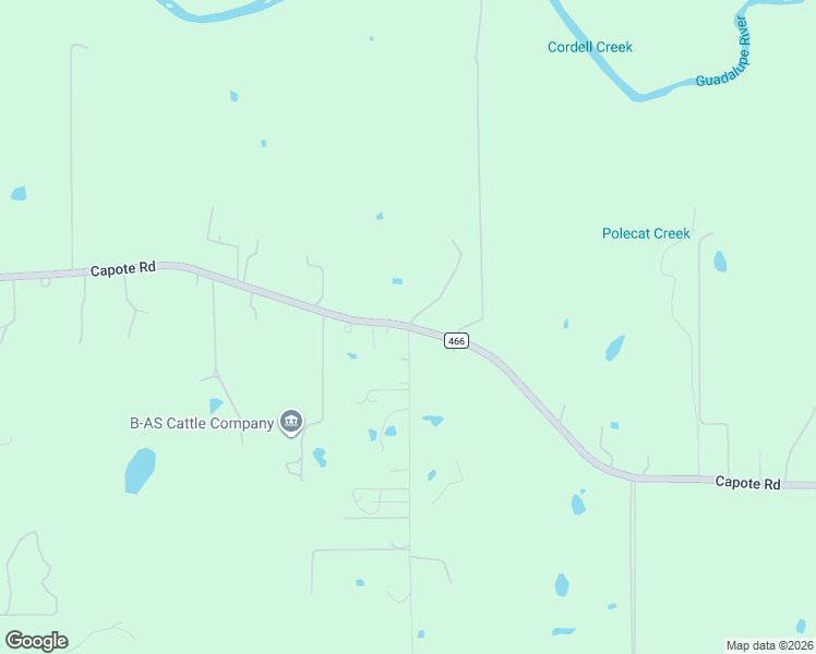 map of restaurants, bars, coffee shops, grocery stores, and more near 601 Marrou Road in Seguin