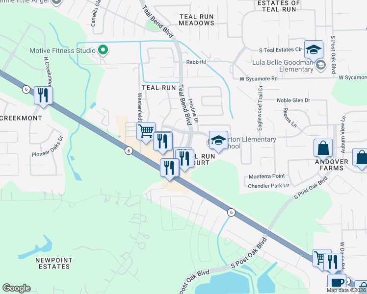 map of restaurants, bars, coffee shops, grocery stores, and more near 4619 Twin Elm Drive in Fresno