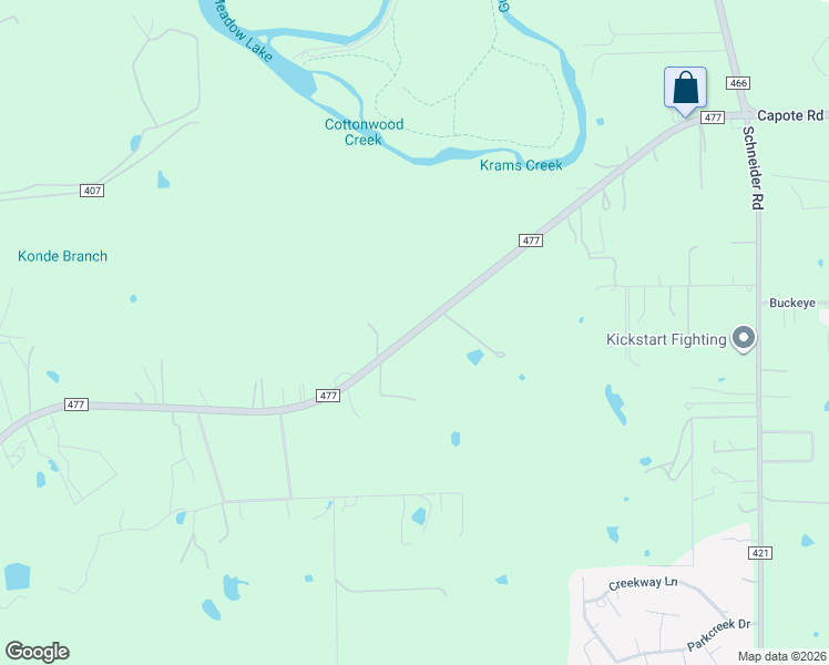 map of restaurants, bars, coffee shops, grocery stores, and more near 1505 Farm to Market Road 477 in Seguin