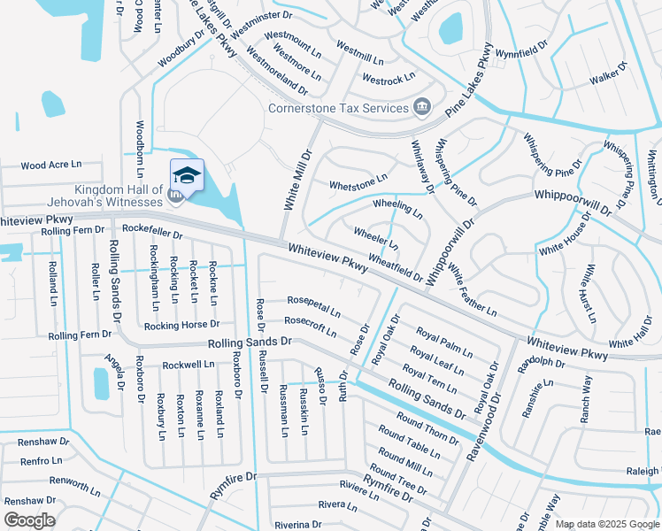 map of restaurants, bars, coffee shops, grocery stores, and more near 37 Wheatfield Drive in Palm Coast