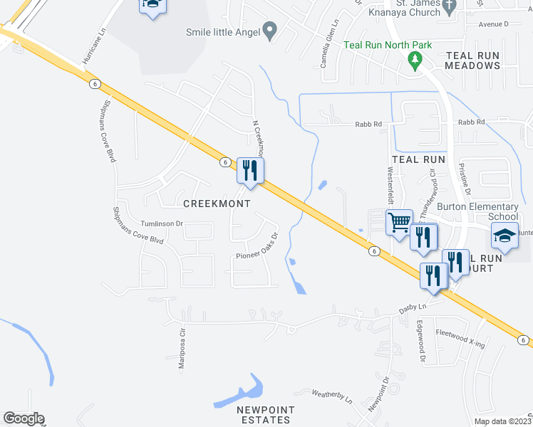 map of restaurants, bars, coffee shops, grocery stores, and more near 4523 Blakes Ridge Street in Fresno