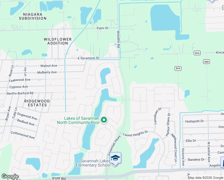 map of restaurants, bars, coffee shops, grocery stores, and more near 4418 Thetford Manor Trail in Rosharon