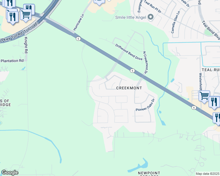 map of restaurants, bars, coffee shops, grocery stores, and more near 4438 Kirk Manor Court in Fresno