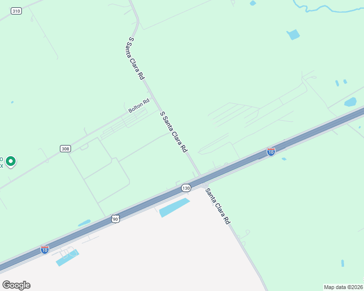 map of restaurants, bars, coffee shops, grocery stores, and more near County Road 315 in Guadalupe County