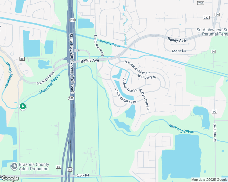 map of restaurants, bars, coffee shops, grocery stores, and more near 4211 Candlewood Lane in Manvel