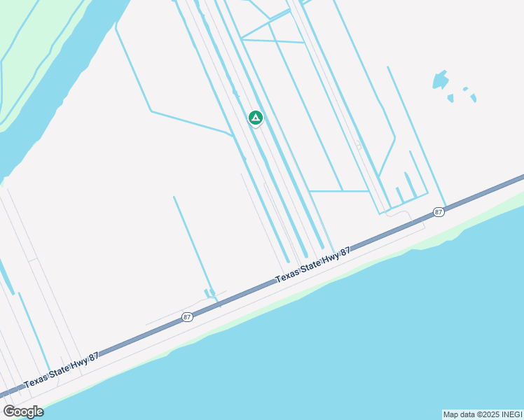 map of restaurants, bars, coffee shops, grocery stores, and more near 1102 Pennington in Bolivar Peninsula