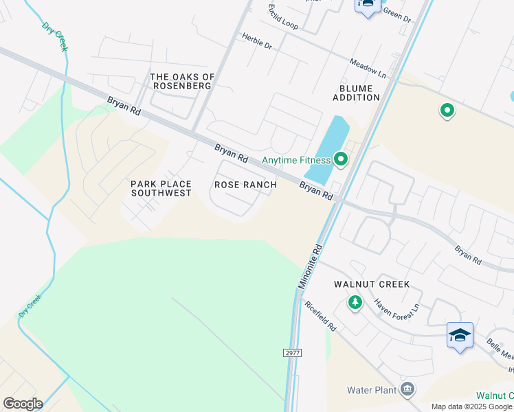 map of restaurants, bars, coffee shops, grocery stores, and more near 2811 Long Grove Lane in Richmond