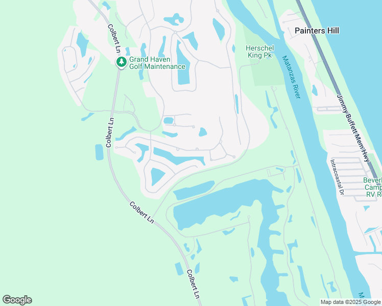 map of restaurants, bars, coffee shops, grocery stores, and more near 32 Eastlake Drive in Palm Coast