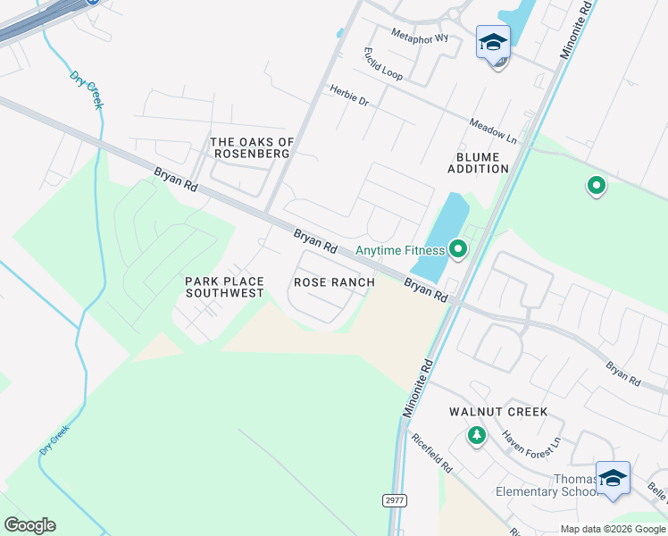map of restaurants, bars, coffee shops, grocery stores, and more near 6002 Yaupon Ridge Drive in Richmond