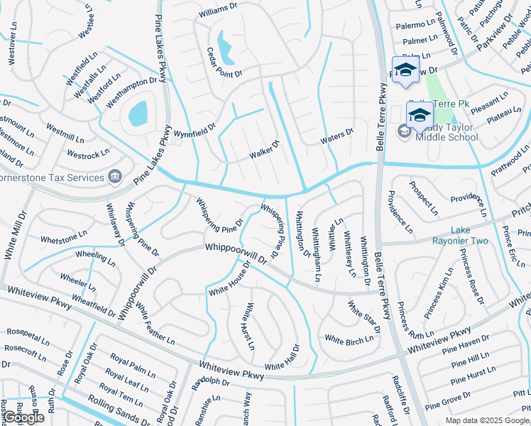 map of restaurants, bars, coffee shops, grocery stores, and more near 27 Whispering Pine Drive in Palm Coast