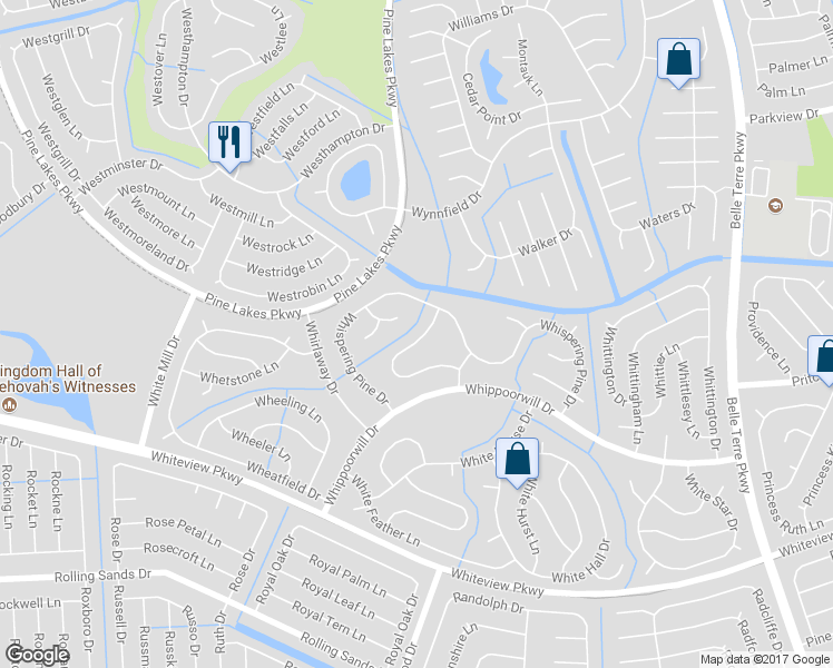 map of restaurants, bars, coffee shops, grocery stores, and more near 41 Whitcock Lane in Palm Coast