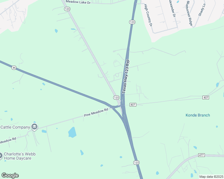 map of restaurants, bars, coffee shops, grocery stores, and more near 11429 Texas 123 Business in Seguin