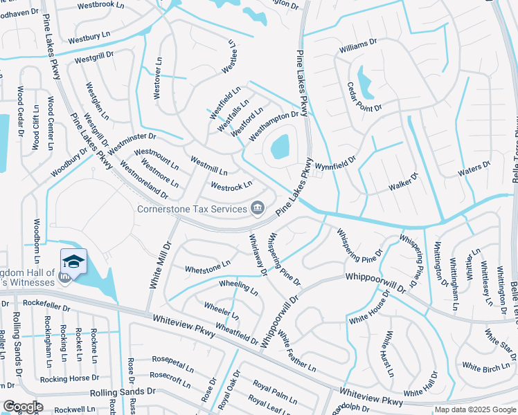 map of restaurants, bars, coffee shops, grocery stores, and more near 70 Westrobin Lane in Palm Coast