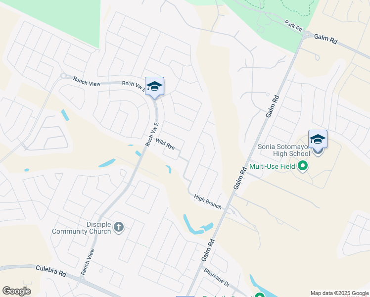 map of restaurants, bars, coffee shops, grocery stores, and more near 13422 Drop Seed in San Antonio