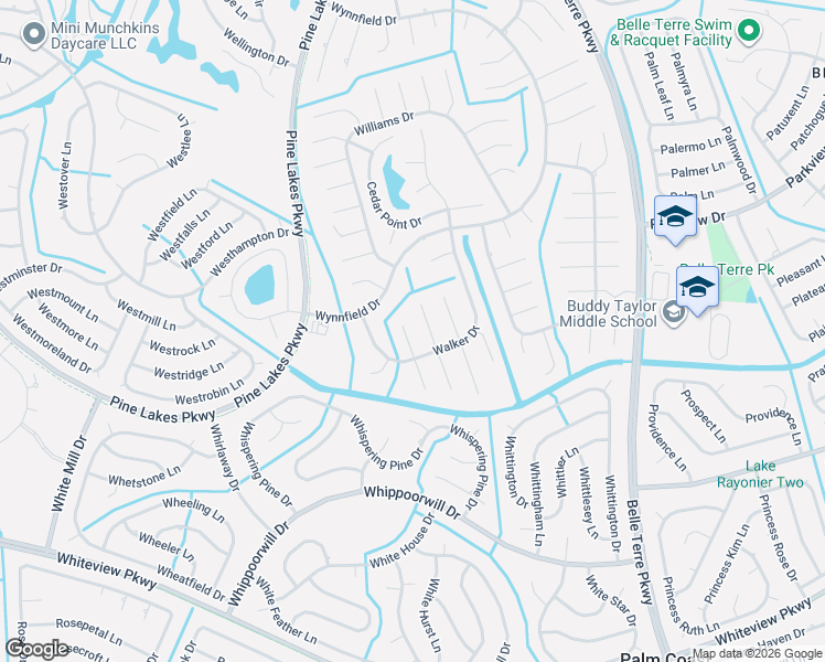 map of restaurants, bars, coffee shops, grocery stores, and more near 6 Waldron Place in Palm Coast