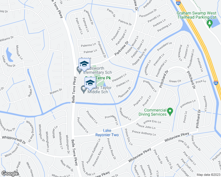 map of restaurants, bars, coffee shops, grocery stores, and more near 42 Plainview Drive in Palm Coast