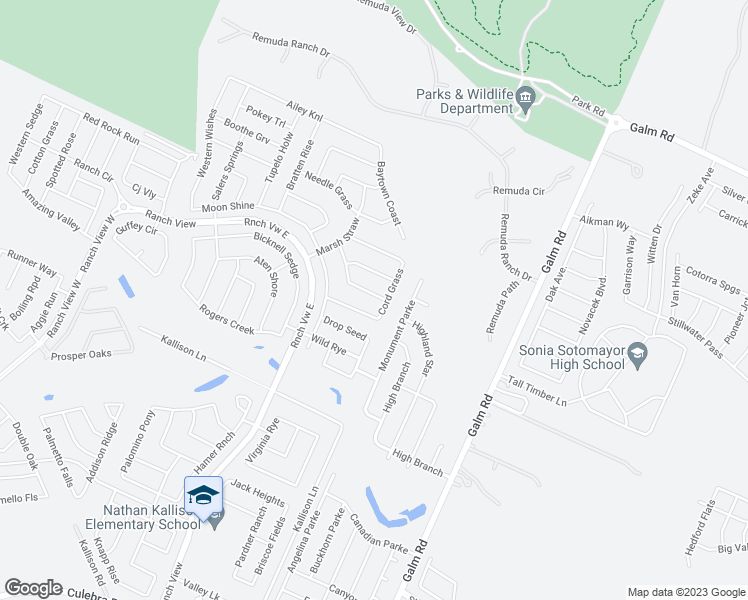 map of restaurants, bars, coffee shops, grocery stores, and more near 13310 Spike Rush in San Antonio