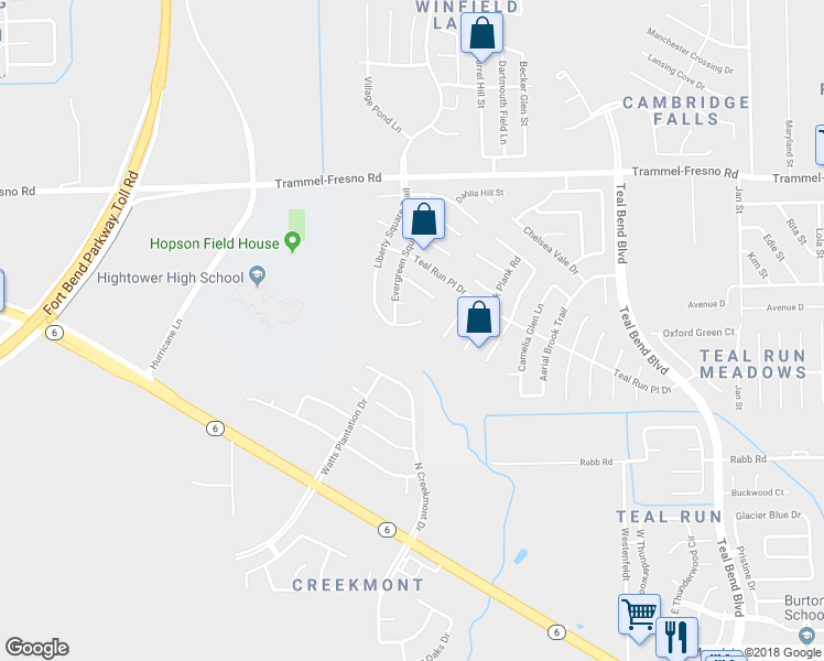 map of restaurants, bars, coffee shops, grocery stores, and more near 3914 Liberty Square Trail in Fresno