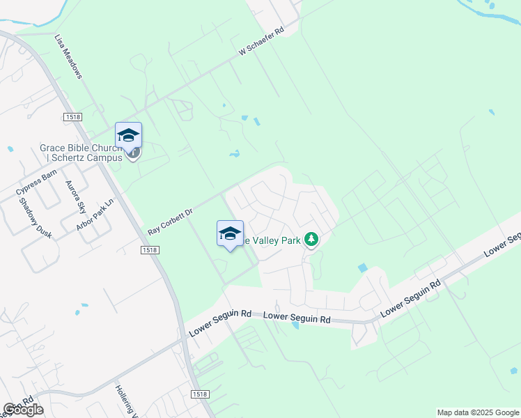 map of restaurants, bars, coffee shops, grocery stores, and more near 10343 Obernai Path in Schertz