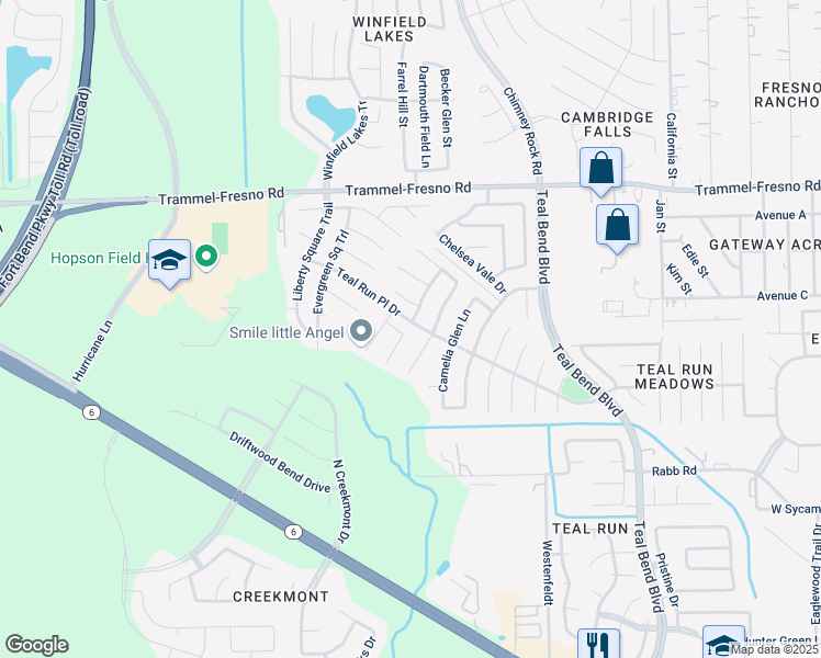map of restaurants, bars, coffee shops, grocery stores, and more near 4010 Dogwood Bough Lane in Fresno