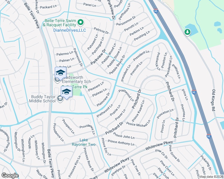 map of restaurants, bars, coffee shops, grocery stores, and more near 114 Plainview Drive in Palm Coast