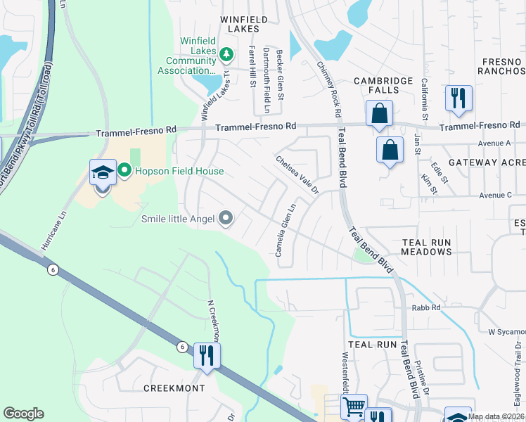 map of restaurants, bars, coffee shops, grocery stores, and more near 4010 Dogwood Bough Lane in Fresno