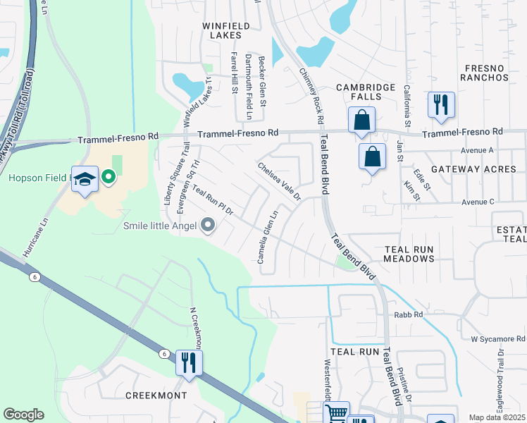 map of restaurants, bars, coffee shops, grocery stores, and more near 3927 Dogwood Bough Lane in Fresno
