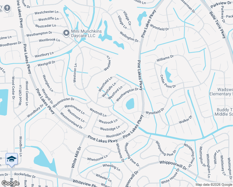 map of restaurants, bars, coffee shops, grocery stores, and more near 25 Westford Lane in Palm Coast