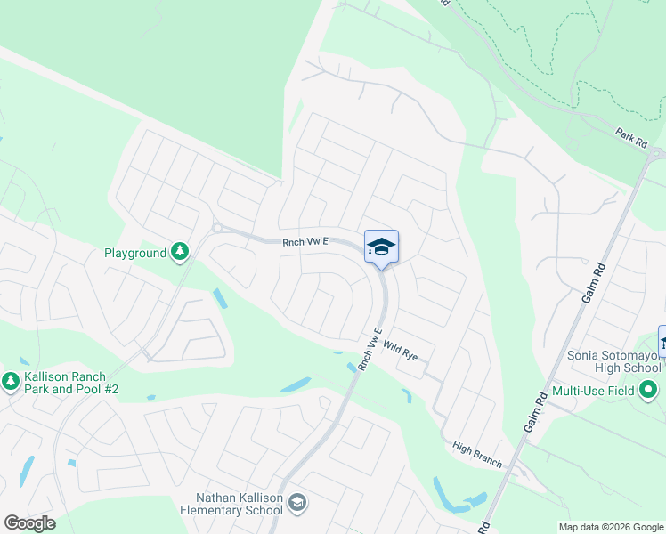 map of restaurants, bars, coffee shops, grocery stores, and more near 13746-13856 Kallison Lane in San Antonio