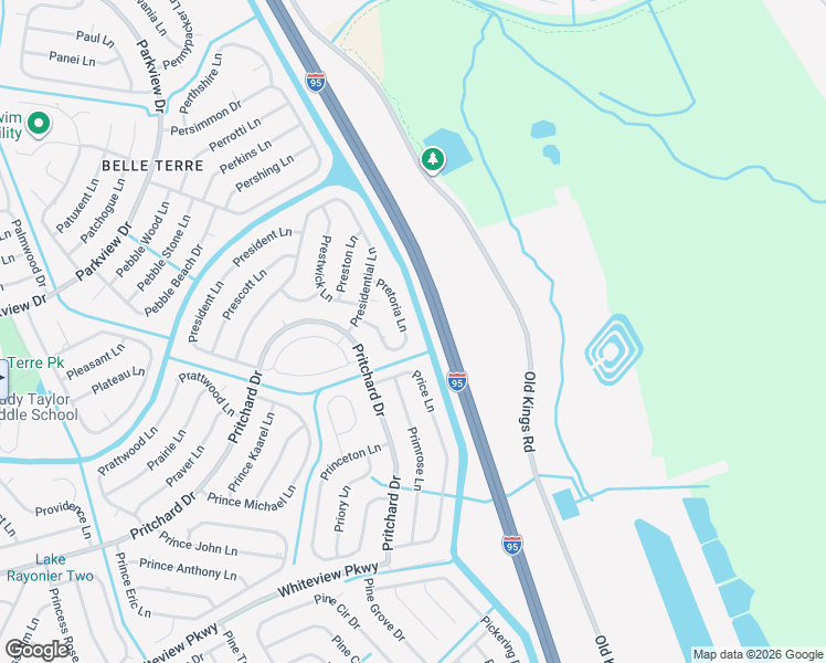 map of restaurants, bars, coffee shops, grocery stores, and more near 24 Pretoria Lane in Palm Coast