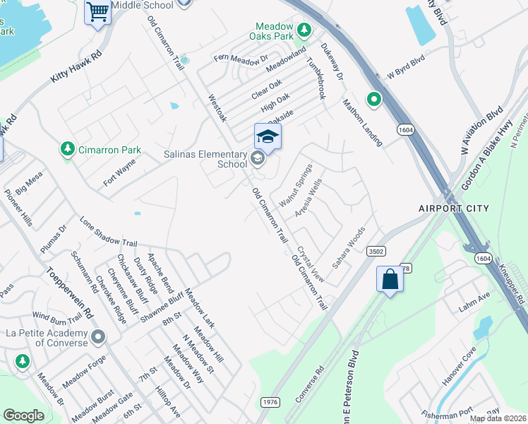 map of restaurants, bars, coffee shops, grocery stores, and more near 10519 Crystal View in Universal City